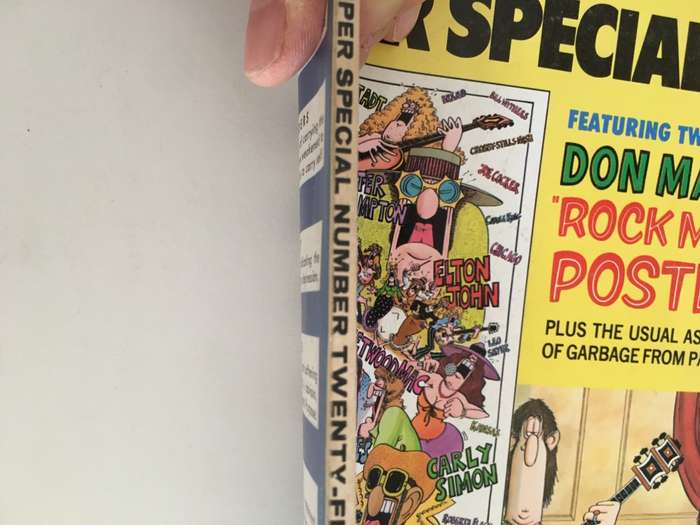 LOVELY THICK VINTAGE ISSUE OF MAD - NO. 25 - 1978