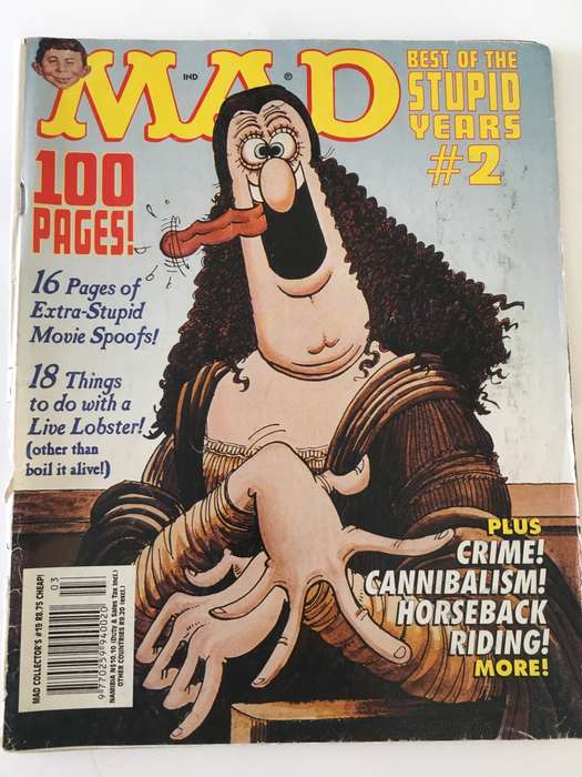 LOVELY MAD MAGAZINE NICE THICK ISSUE - NO. 2  - 1993
