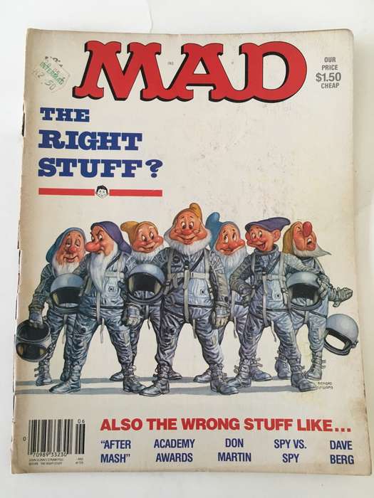 VINTAGE MAD MAGAZINE - NO. 247 -  1984