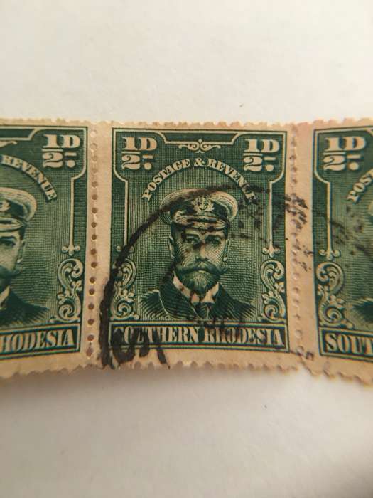 SOUTHERN RHODESIA - TRIPLE USED STAMPS