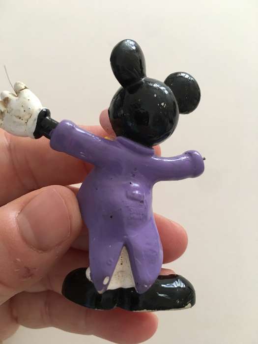 VINTAGE PVC MICKEY MOUSE FIGURE HAND MISSING REDUCED