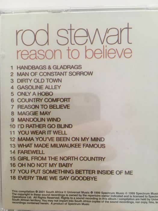 ROD STEWART MUSIC AND DVD LOT - 4 PIECES