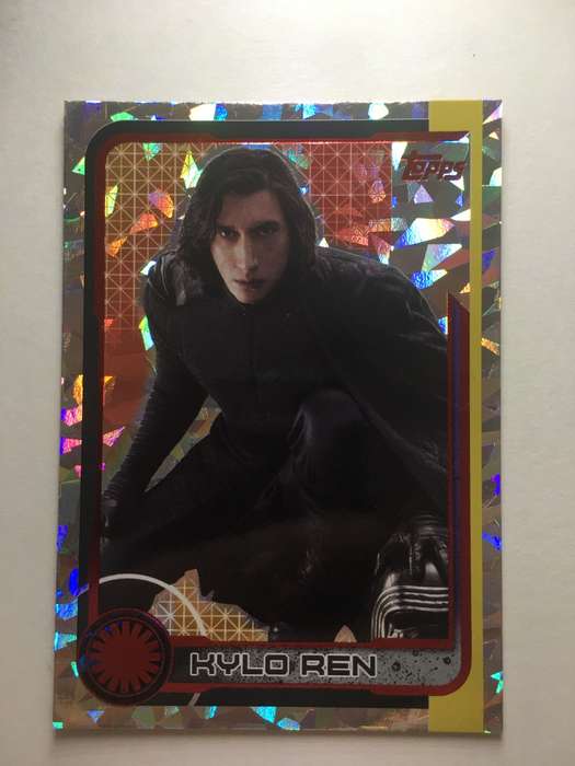TOPPS STAR WARS / THE LAST JEDI / TRADING CARD - KYLOREN / FOIL CARD