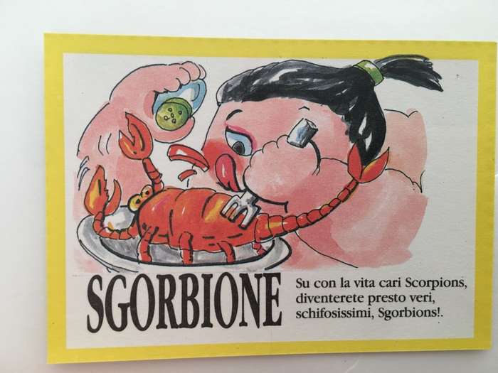 VINTAGE ITALIAN MINT SET OF 2 GARBAGE PAIL KIDS - 1989