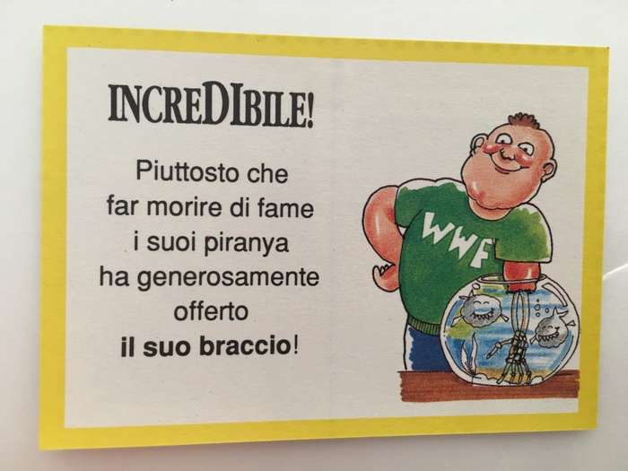 VINTAGE ITALIAN MINT SET OF 2 GARBAGE PAIL KIDS - 1989