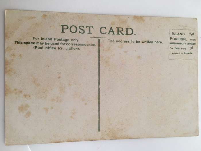 VINTAGE POST CARD LONDON BRIDGE
