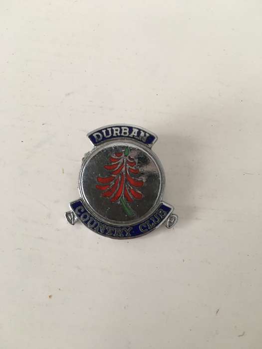 LOVELY DURBAN COUNTRY CLUB BADGE