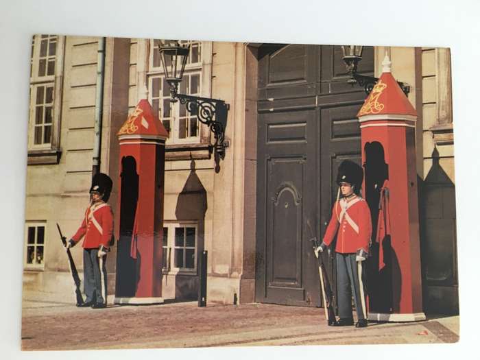 POST CARD - THE ROYAL GUARD COPENHAGEN