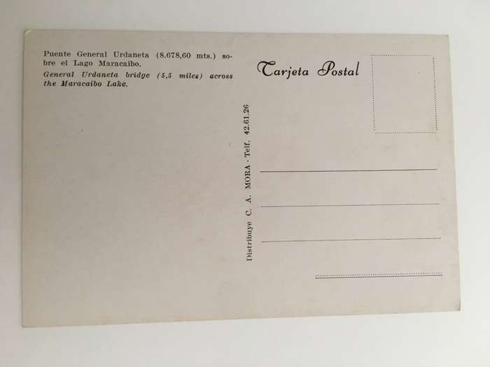 VINTAGE POSTCARD - SOUTH AMERICA