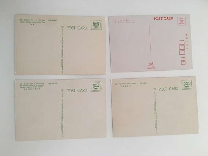 VINTAGE LOT OF 4 POSTCARDS