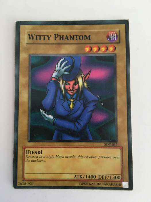 YU-GI-OH TRADING CARD - WITTY PHANTOM