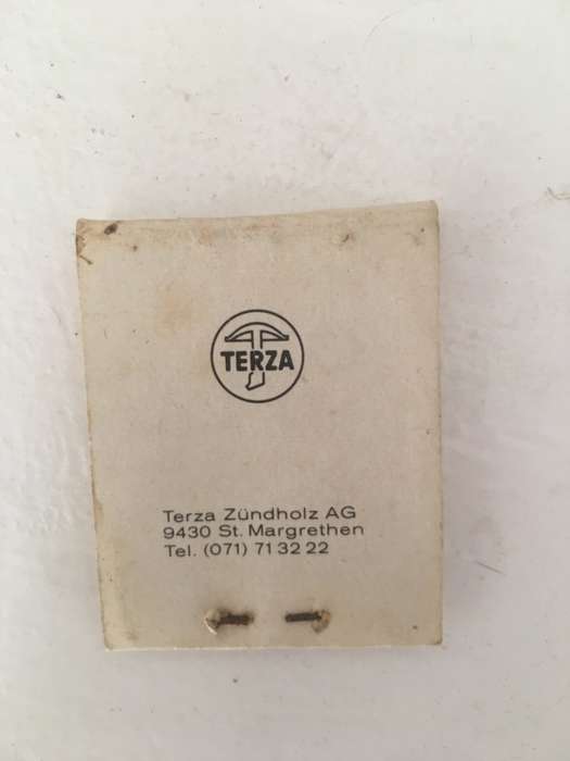 VINTAGE MATCH BOOK - BALE PORT DU RHIN