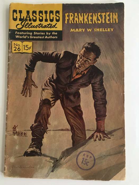 VINTAGE CLASSICS ILLUSTRATED  - FRANKENSTEIN - 1967