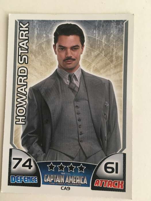 DC MARVEL TOPPS TRADING CARD - HOWARD STARK - MOVIE CARD