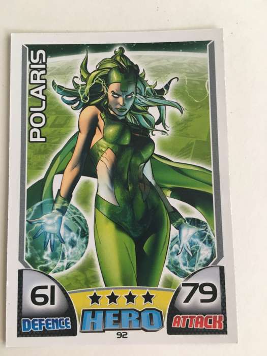 DC MARVEL  TOPPS  HERO TRADING CARD - POLARIS