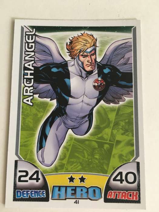 DC MARVEL TOPPS HERO TRADING CARD - ARCHANGEL