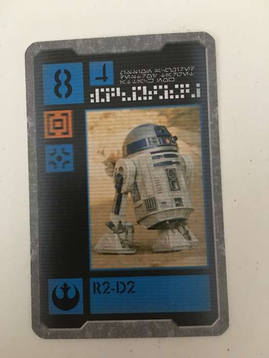VINTAGE LUCASFILM  STAR WARS CARD - ORIGINAL STAR WARS ACTORS - R2-D2