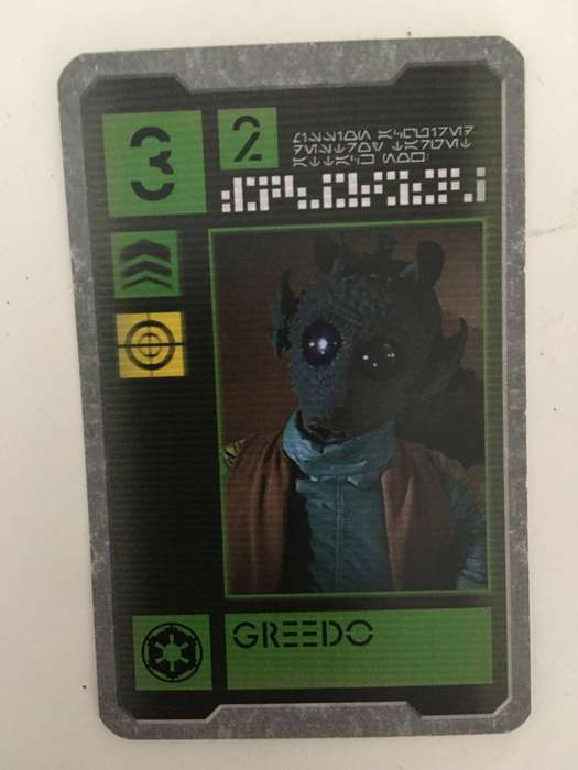VINTAGE LUCASFILM STAR WARS - FIRST ORIGINAL ACTORS - GREEDO