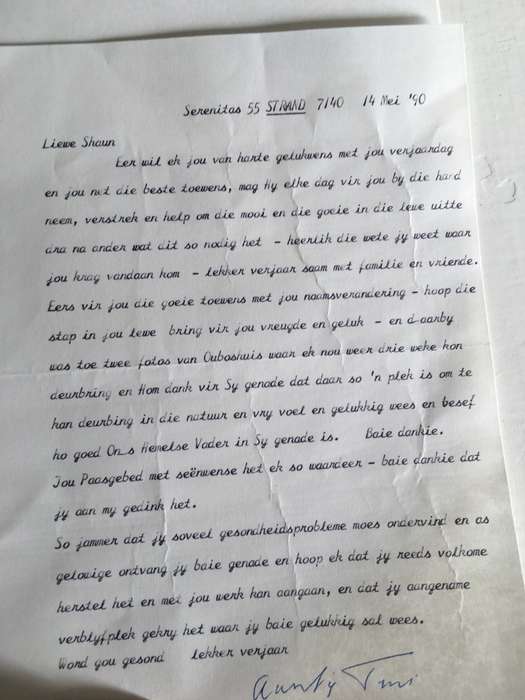 LOVELY PRESS PHOTO AND LETTER OF FORMER PRESIDENT WIFE MRS TINI VORSTER
