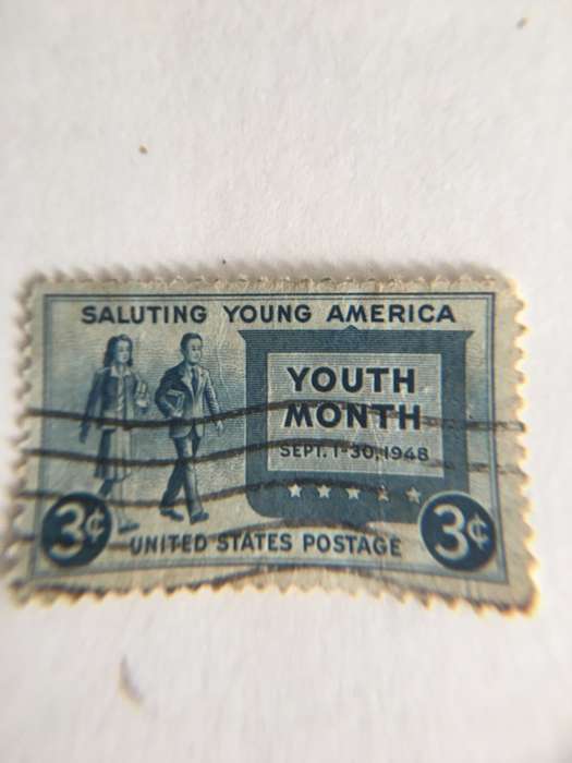 AMERICA USED STAMP 1948