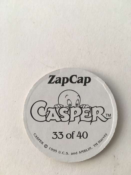ZAPCAP CASPER TAZO 1995 - NO. 33