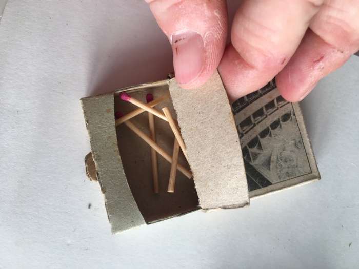 VINTAGE 4 MATCH BOXES