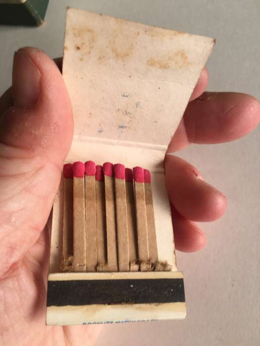 VINTAGE 2 MATCH BOOKS