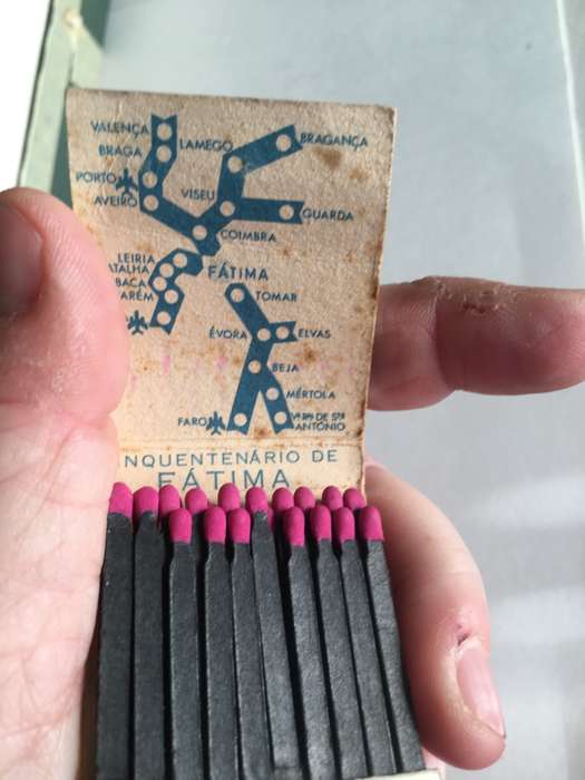 VINTAGE TWO MATCH BOOKS