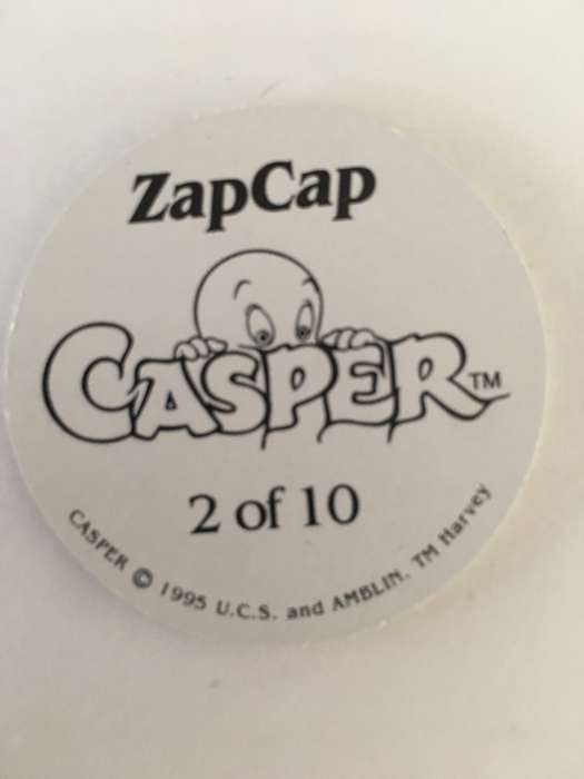 ZAPCAP CASPER TAZO 1995 - HOLOGRAM TAZO - NO, 2