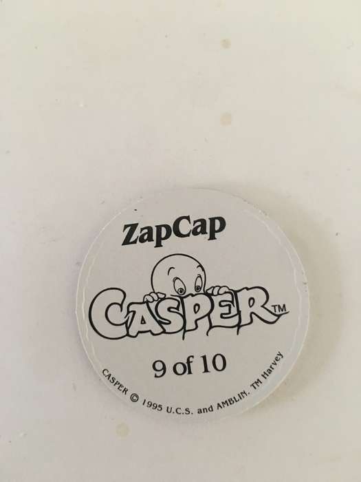ZAPCAP CASPER TAZO 1995 - HOLOGRAM TAZO - NO. 9