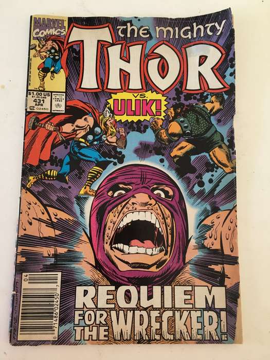 MARVEL  COMICS - THE MIGHTY THOR - VOL. 1  NO. 431 - 1991