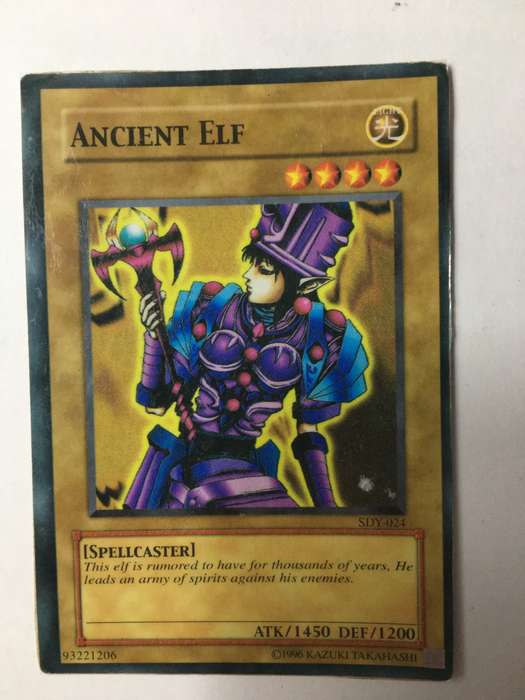 YU-GI-OH TRADING CARD - ANCIENT ELF