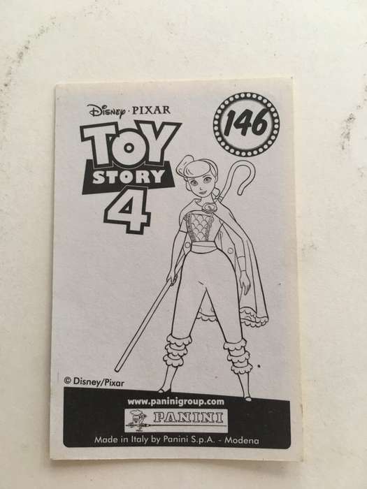 PANINI - DISNEY PIXAR TOY STORY 4 COLLECTOR STICKER -NO 146