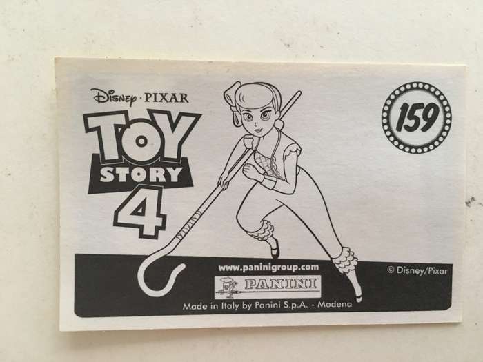 PANINI - DISNEY PIXAR TOY STORY 4 COLLECTOR STICKER -NO 159