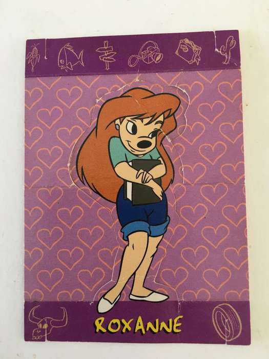 PANINI  KFC GOOFY MOVIE COLLECTOR STICKER - NO. 1 ROXANNE