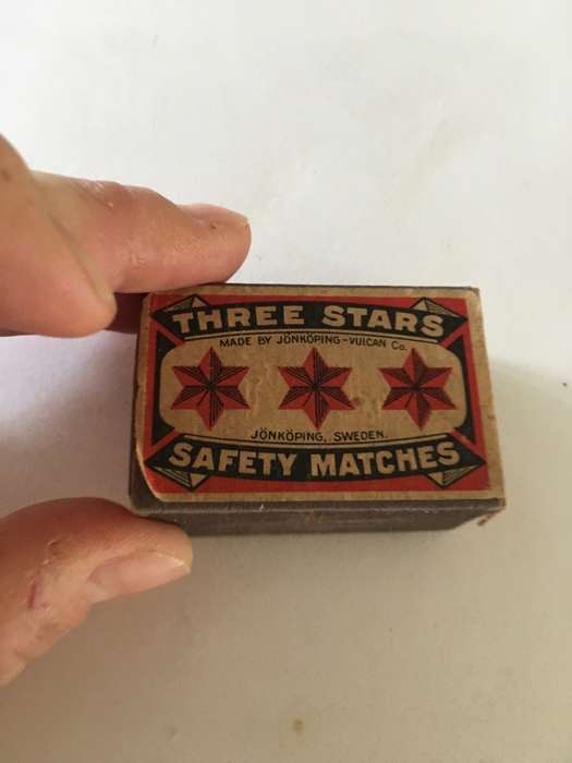 VINTAGE MATCH BOX EMPTY