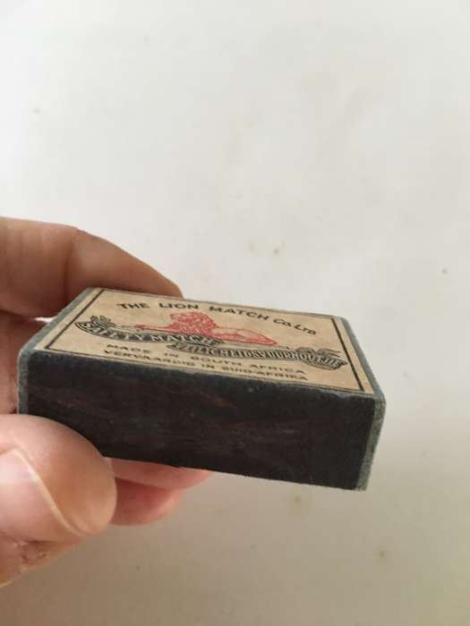 VINTAGE  MATCH BOX EMPTY