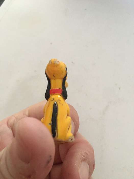 VINTAGE PVC FIGURE - PLUTO WALT DISNEY PRODUCTIONS