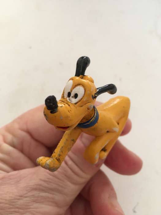 VINTAGE PVC DISNEY PRODUCTIONS - PLUTO FIGURE TAIL MISSING REDUCED