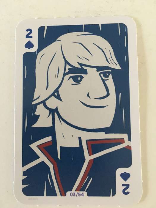 LOVELY DISCHEM DISNEY'S FROZEN II - TRADING CARD / PLAYING CARD - NO. 3 OF 54