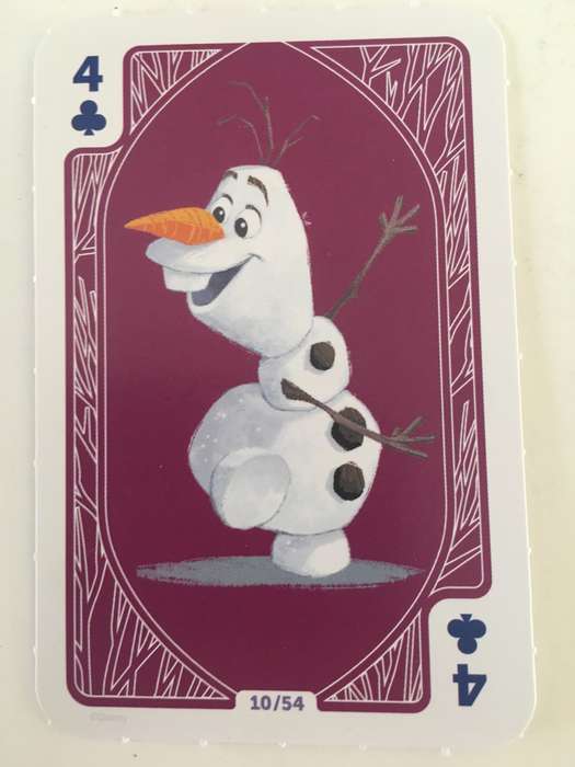 LOVELY DISCHEM DISNEY'S FROZEN II - TRADING CARD / PLAYING CARD - NO. 10 OF 54
