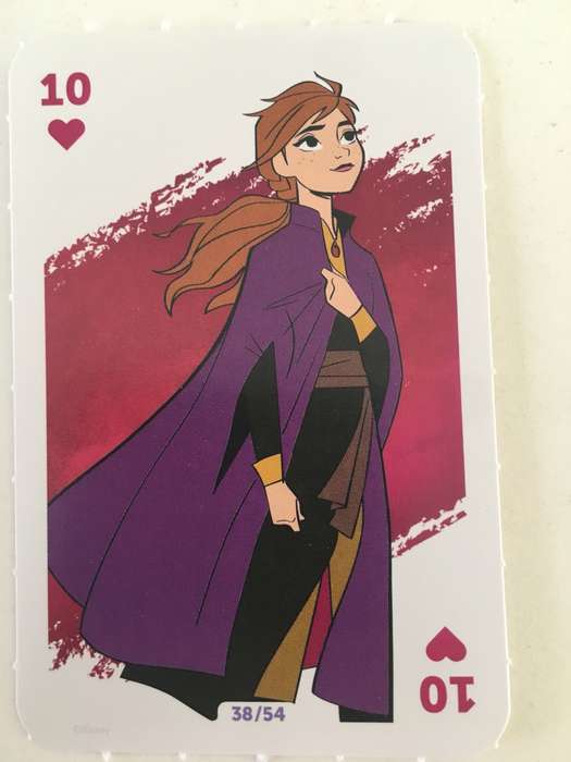 LOVELY DISCHEM DISNEY'S FROZEN II - TRADING CARD / PLAYING CARD - NO. 38 OF 54