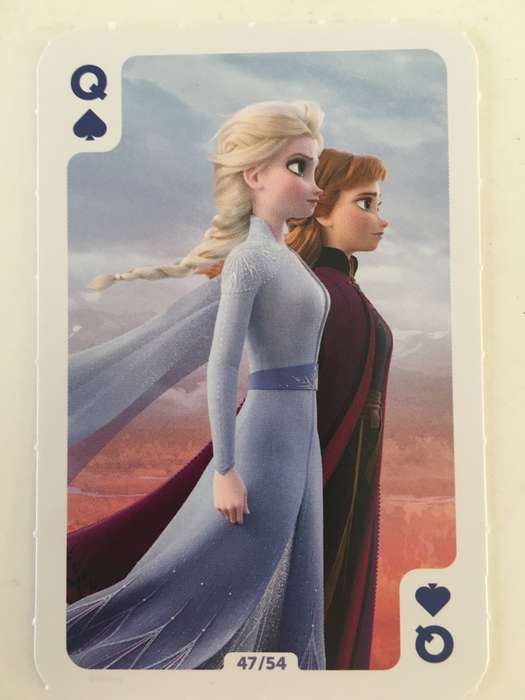 LOVELY DISCHEM DISNEY'S FROZEN II - TRADING CARD / PLAYING CARD - NO. 47 OF 54