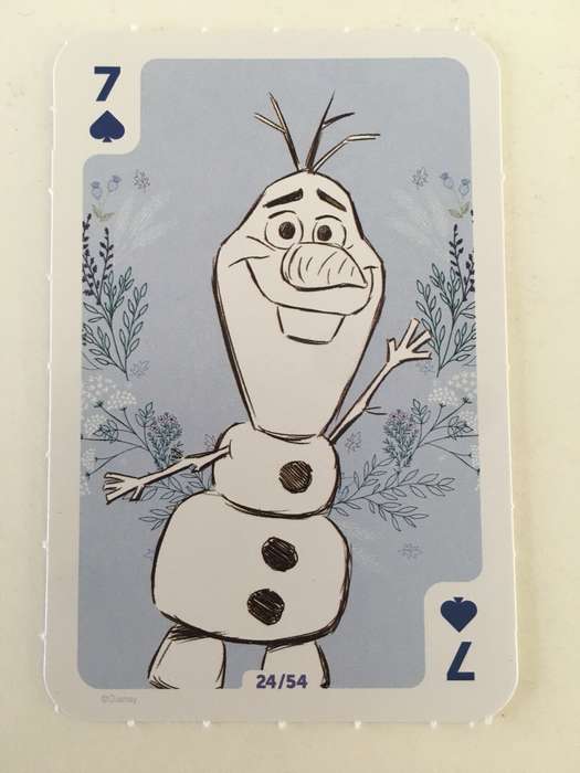 LOVELY DISCHEM DISNEY'S FROZEN II - TRADING CARD / PLAYING CARD - NO. 24 OF 54