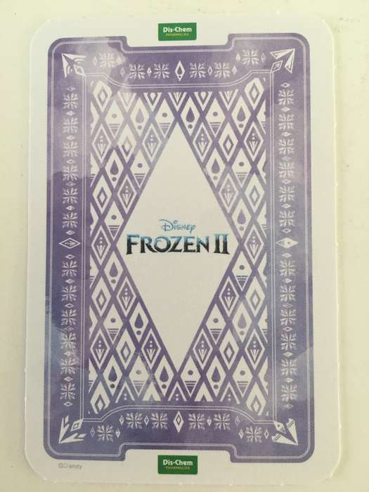 LOVELY DISCHEM DISNEY'S FROZEN II - TRADING CARD / PLAYING CARD - NO. 47 OF 54