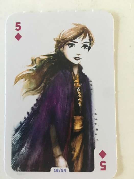 LOVELY DISCHEM DISNEY'S FROZEN II - TRADING CARD / PLAYING CARD - NO. 18 OF 54