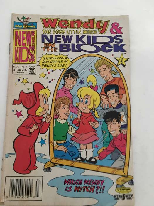 HARVEY ROCKOMICS WENDY & NEW KIDS ON THE BLOCK - NO. 1 - 1991