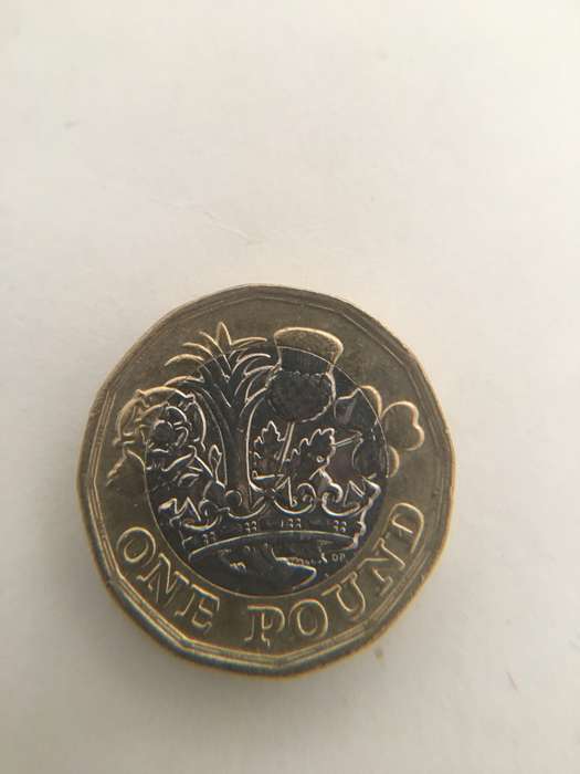 GREAT BRITAIN - 2017 ROYAL MINT 12 SIDED NATIONS OF THE CROWN ONE POUND COIN