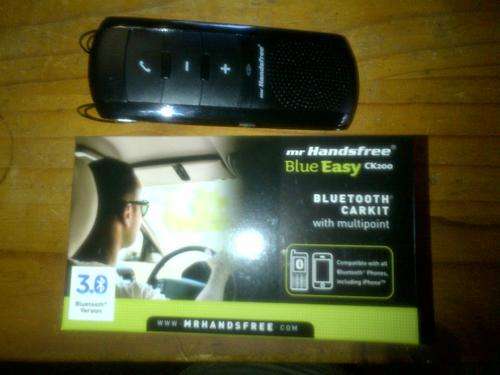 Used once Mr Handsfree Bluetooth kit