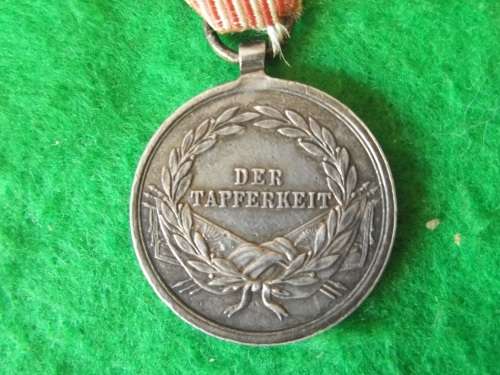 AUSTRIA / HUNGARIAN SILVER MEDAL FOR BRAVERY